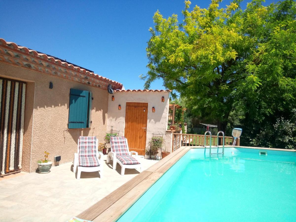 Olive View Villa Puissalicon Dış mekan fotoğraf